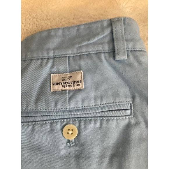 Vineyard Vines by Shep & Ian Men’s Casual Club Shorts Blue Khakis Size 30 - Picture 3 of 8